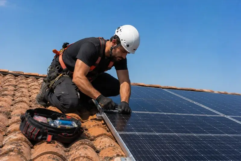 Maintenance et monitoring de panneaux solaires à Asnières-en-Poitou